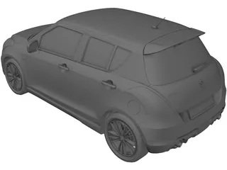 Suzuki Swift Sport 3D Model preview