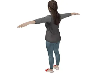 Female 3D Model preview