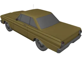 Ford Falcon 1965 3D Model preview