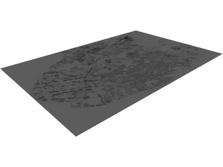 Berlin City 3D Model preview