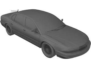 Chrysler New Yorker LHS (1995) 3D Model preview
