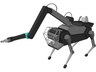 Boston Dynamics Spotmini 3D Model preview