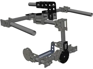 Gimbal 3D Model preview