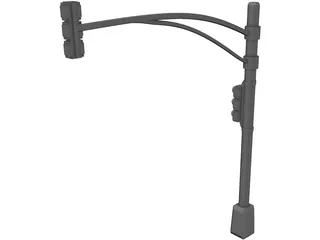 Traffic Light 3D Model preview