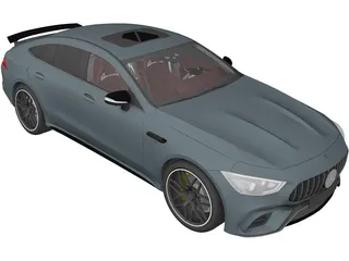 Mercedes-AMG GT63S (2019) 3D Model preview