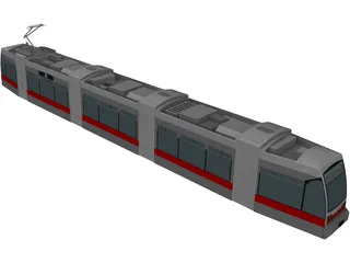 Train 3D Model preview