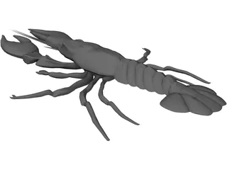 Lobster 3D Model preview