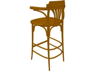 Stool Cuppa 3D Model preview