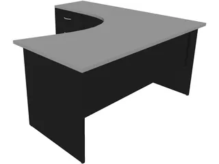 Desk 3D Model preview