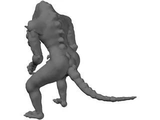 Monster 3D Model preview