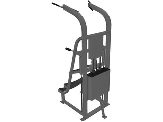 CD2700 Simulator GYM 3D Model preview
