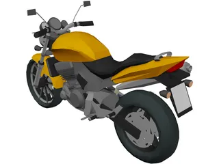 Honda Hornet 3D Model preview