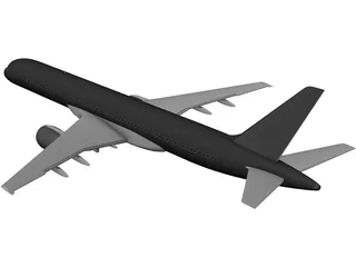 Boeing 757-200 Delta-2 3D Model preview