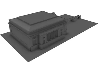 Grand Central Terminal 3D Model preview