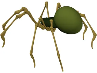 Spider 3D Model preview