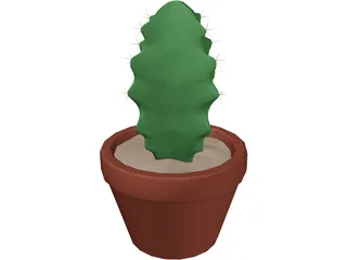 Cactus 3D Model preview