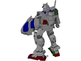 Gundum 3D Model preview