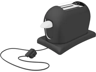 Toaster 3D Model preview