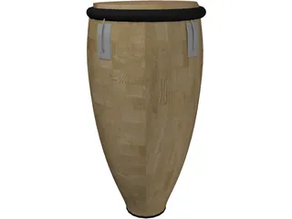 Conga 3D Model preview
