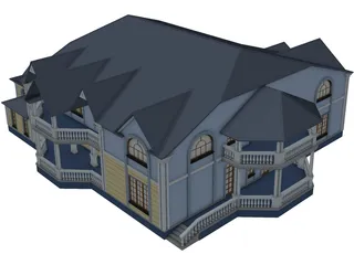 House 3D Model preview