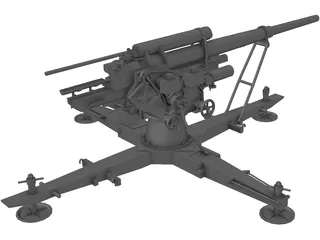 Flack 88 3D Model preview