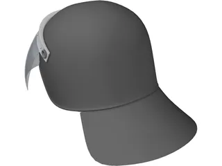 Anti-Riot Police Helmet 3D Model preview