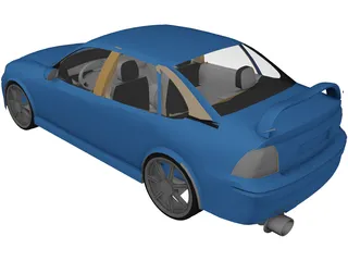 Vauxhall Vectra [Tuned] (1999) 3D Model preview