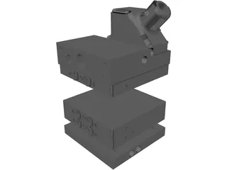 Electrovalve HDM 3D Model preview