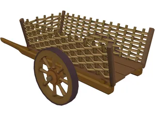 Carreta 3D Model preview
