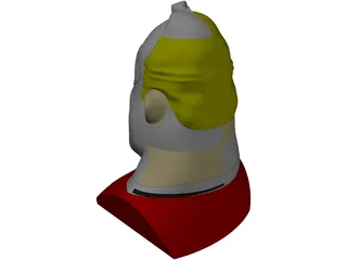 Mr. Incredible Head 3D Model preview