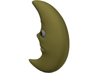 Moon Toy 3D Model preview