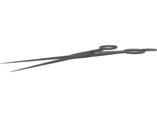 Surgical Scissors 3D Model preview