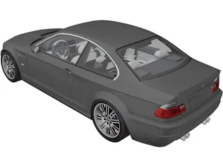 BMW M3 3D Model preview