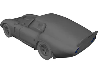 Cobra Schelby Daytona 3D Model preview