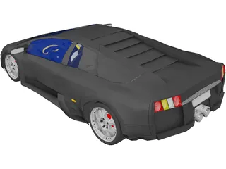 Lamborghini Murcielago 3D Model preview