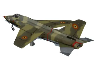 IAR-93 Vultur 3D Model preview