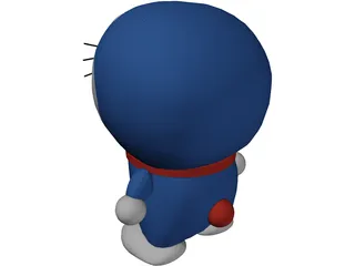 Doraemon 3D Model preview