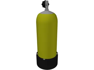 Air Tank 3D Model preview