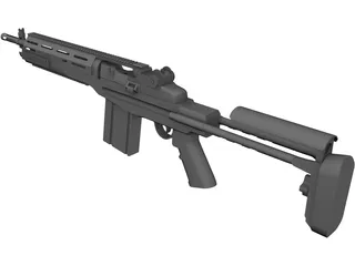 M14 EBR 3D Model preview