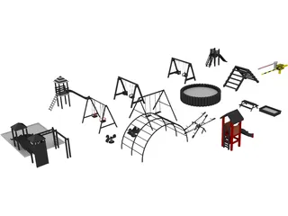 Playground 3D Model preview