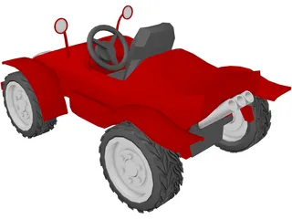 ATV 3D Model preview