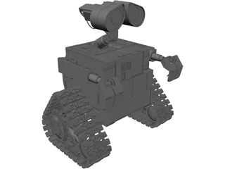 Wall-E 3D Model preview