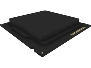 Intel Core i7-4790 CPU 3D Model preview
