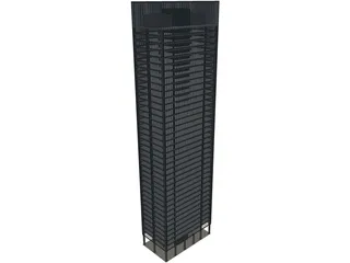 Seagram Tower 3D Model preview