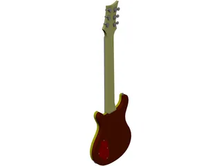 Daves Guitar 3D Model preview