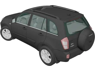Chery Tiggo [T11] (2010) 3D Model preview