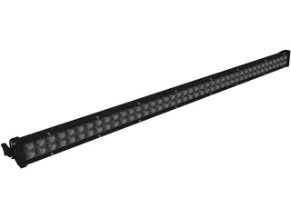 Barra Led 3D Model preview