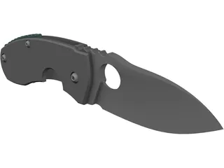 Pocket Knife 3D Model preview