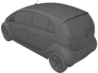 Citroen C-Zero 3D Model preview