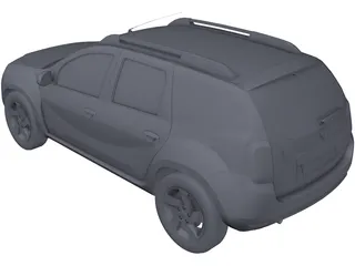 Renault (Dacia) Duster D-Cross 3D Model preview